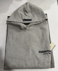 Fear of God Essentials Hoodie “Dark Oatmeal” Men Size M