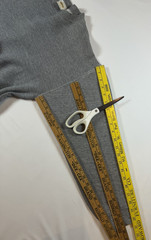 Mens M Gold Tag Russell Sweatshirt Crewneck Cotton Rayon Boxy Vintage Blank Gray