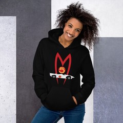 Stylish Mach 5 Speed Racer-Inspired Logo Unisex Hoodie S-5XL