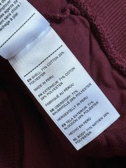 EUC Mens UNTUCKit Garrison quilted pullover tawny port maroon snap button sz XXL