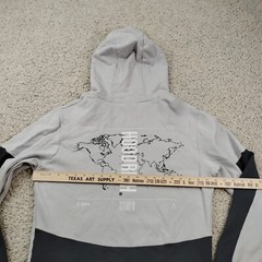 Hoodrich Hoodie Mens Medium Gray Street Wear UK Designer Hip Hop Sweatshirt