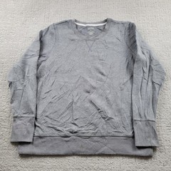 Tek Gear Sweatshirt Mens XL Gray Pullover Fleece Tagless Made In Vietnam