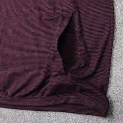 01. Algo Hoodie Men Large Red/Black 01. Performance Quick Dry UV SPF 40+ Stretch