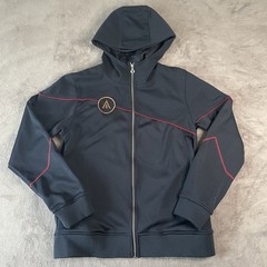 Ubi Workshop Assassins Creed Zip Up Hoodie Men’s Size Medium Navy Video Game