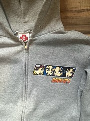 Vintage Hook-Ups Skateboards Anime Girl Hoodie Sweatshirt men’s MEDIUM