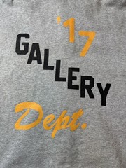 Authentic Gallery Dept Boxing Logo Full Zip Hoodie Gray Men’s Small Designer
