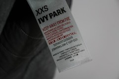 Ivy Park Mens XXS Spell Out Sleeveless Full Zip Hoodie B950
