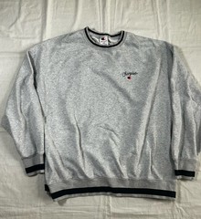 Champion Men’s XXL University Script Sweatshirt Light Heather Gray EUC