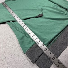 Nike Softball Dri-FIT Sweatshirt Green Gray Colorblock Crewneck Pullover Mens S