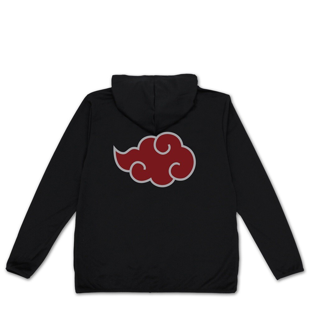 Naruto: Akatsuki Thin Dry Hoodie (BLACK) – JAPAN IMPORT – US Seller