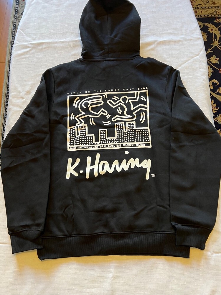 KEITH HARING HOODIES Print On Front & Back New With Tag S, M, L, XL, XXL NWT