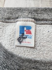 Vtg 90s Russell Athletic Page Soccer Sweatshirt Teens Youth Large
