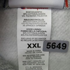 Champion Gold Medal Fleeces Pullover Hoodie Size XXL Multi Color Graphic #5649