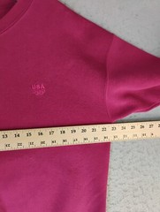 Vintage Olympics Sweatshirt Adult Large Purple Long Sleeve Crew Neck Logo USA