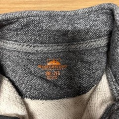 Northwest territory Grey quarter zip sweatshirt 85% cotton 15% polyester