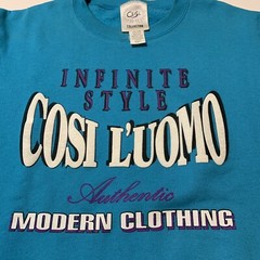 Cosi L Uomo Italy Sweatshirt Vintage 1980s United Colors Benetton Sweater USA
