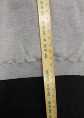 Reps Over Rest Weight Lifting Hoodie Wrist Straps Built In Gray Men’s Large
