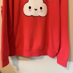 Lacoste x FriendsWithYou Red Unisex Sweatshirt Size L