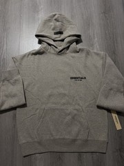 Fear of God Essentials Hoodie Dark Oatmeal – Authentic New size S