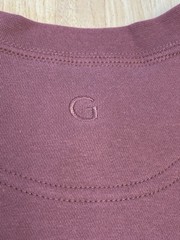 GEAR Men’s M Burgundy Crewneck Fleece Pullover Boston MA Embroidered Logo