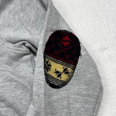 Picture Organic Clothing Hoodie Mens L Gray Christmas Holiday Sweater Knit