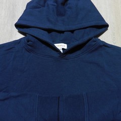 PETER MILLAR Mens M MEDIUM OASIS HOODIE NAVY BLUE PULLOVER SWEATSHIRT MF25K68