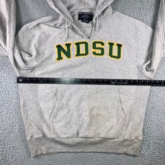 Vtg Champion Hoodie Men M NDSU Bison Reverse Weave Collegiate Grunge Thrashed