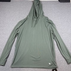 NWT Burlebo Hoodie Men Sz XL Green Performance Stretch Pullover Outdoor