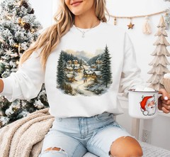 Christmas Town Holiday Winter Season Sweatshirt