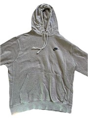 Nike Brown Speckled Hooded Pullover Sweatshirt Size Medium Sustainable