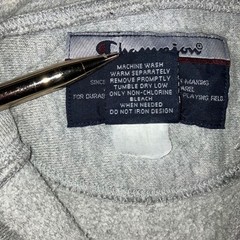 Vtg Champion Hoodie Men M NDSU Bison Reverse Weave Collegiate Grunge Thrashed