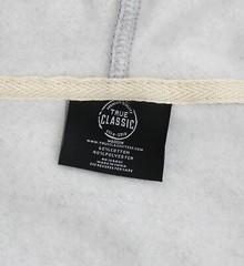 True Classic Men’s Hoodie Jacket French Terry Fleece Full Zip, Cotton/Poly Blend