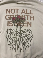 Train of Thought Collective Beige Graphic Crewneck Sweatshirt 3XL Big & Tall