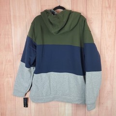 US Polo Assn Full Zip Sweatshirt Mens Sz 2XL Hooded Heavy Sherpa Lined