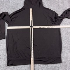 Comfrt Hoodie Mens Large Brown Pullover Oversized Baggy Hooded Stretch Comfort