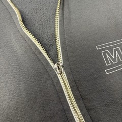 Vintage Y2K 00s Muse Band Zip Up Sweatshirt Sz Small Gray Promo A20