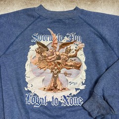Vintage 70s Sworn To Fun Loyal To None Sweatshirt Mens Size XL Robert Williams