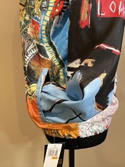 Jean Michel Basquiat x Members Only Windbreaker Jacket Multicolor Mens Small