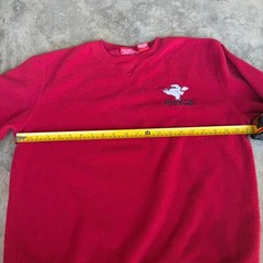 Coca-cola Men’s Red and Burgundy Sweatshirt