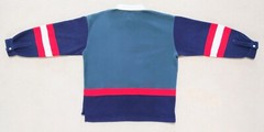 GAP ATHLETIC FLEECE SWEATSHIRT NAVY BLUE, RED AND WHITE STRIPES SIZE XL
