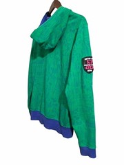 tezuka productions 2003.4.7. Astro Boy Anime Hoodie Green Blue Medium