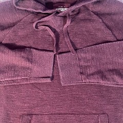 Alesbury Pullover Hoodie Maroon Mens M Kangaroo Pocket