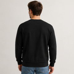 Mens Plain Crewneck Sweatshirt 3 Pack Bulk Lot Solid Pullovers S-3XL