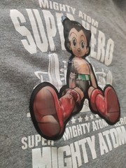 Mighty Atom Astro boy holo graphic anime tezuka japan hoodie jacket rare