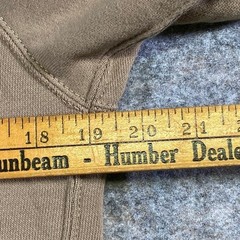 Uniqlo Mens Tan Crewneck Sweatshirt XXS Minimalist Casual Basic Pullover Top