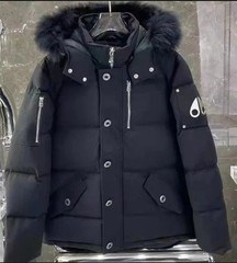 Outdoor Men Classic Moose Knuckles Warm Scissors Hooded Down Jacket Hot—**