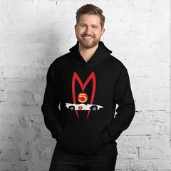 Stylish Mach 5 Speed Racer-Inspired Logo Unisex Hoodie S-5XL