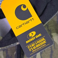 Carhartt Camo Mossy Oak Sweater Mens 2XL Green Outdoor Hoodie Hunting Hiking NWT