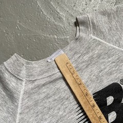 Vintage 1980s New Balance Tri-Blend Rayon Logo Raglan Sweatshirt Made In USA M
