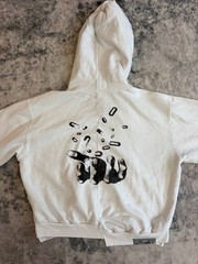 Off-White Temperature 0.5% Graphic Hoodie White Size M Unisex OMBB031S18192081
